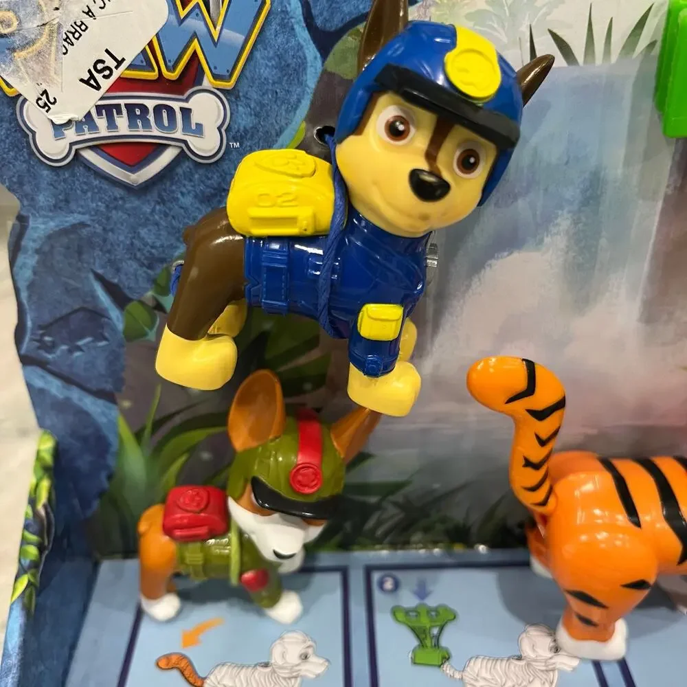 Spin Master Nickelodeon Paw Patrol Jungle Pups Chase Tracker, And Tiger NIB